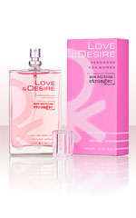 Love & Desire para mulher 100ml EdP com feromonas