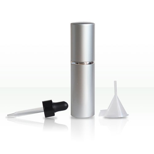 Vaporizador, pipeta, funil no pacote